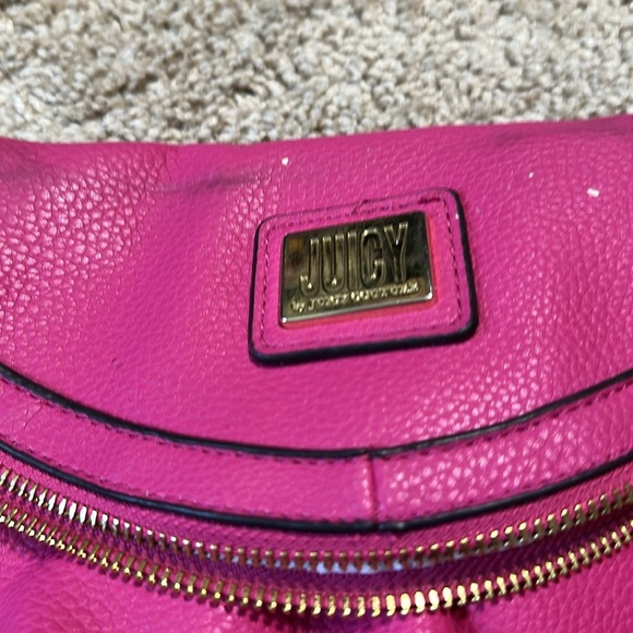 Juicy Couture Zipper Flap Purse Pink - Picture 2 of 7